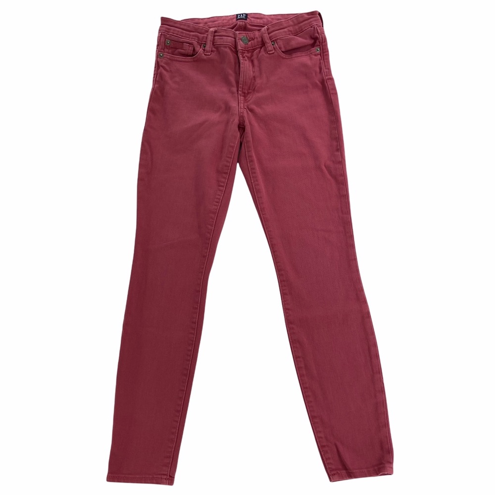 GAP Skinny Womens 25 Ankle Jeans in Wild Rose